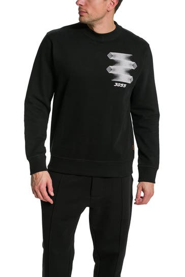 BOSS ORANGE Sweatshirt schwarz