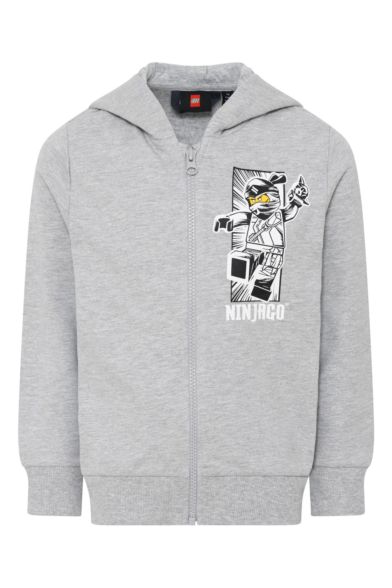 LEGO WEAR Sweatjacke 'LWStorm' hellgrau, Bild 1
