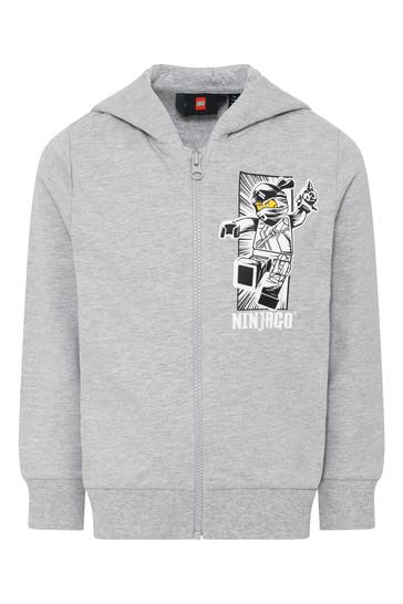 LEGO WEAR Sweatjacke 'LWStorm' hellgrau