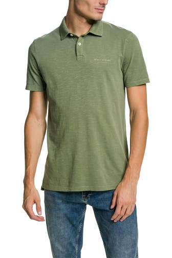 MARC O'POLO Polo-Shirt grün