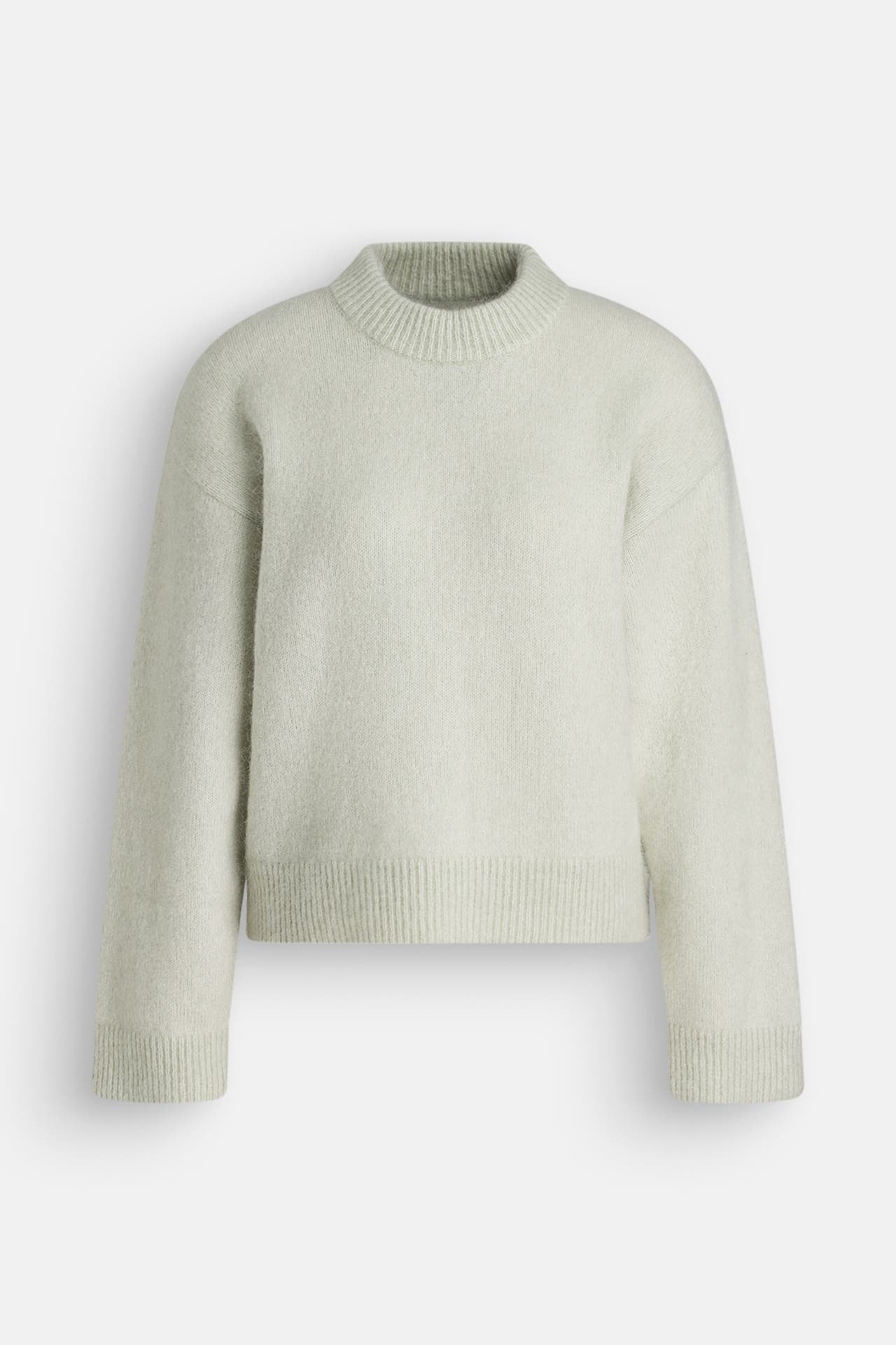 HOLZWEILER Wollmix-Pullover 'Tine' lindgrün, Bild 1