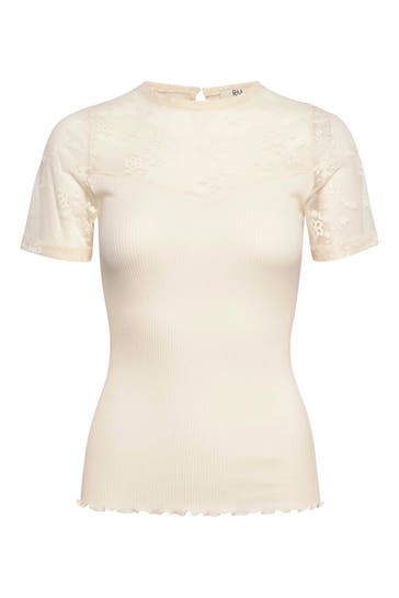 RM BY ROSEMUNDE T-Shirt ecru