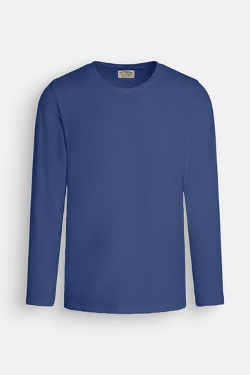 SUPERDRY Longsleeve dunkelblau
