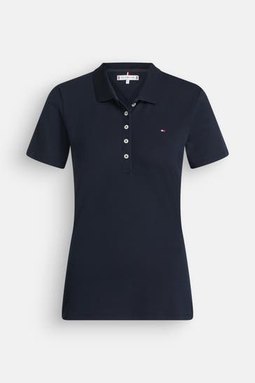 TOMMY HILFIGER Polo-Shirt dunkelblau