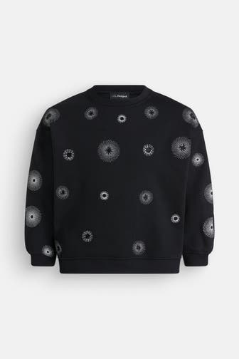 DESIGUAL Sweatshirt schwarz