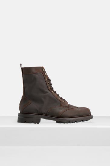 BELSTAFF Schnürstiefel 'Campbell' dunkelbraun
