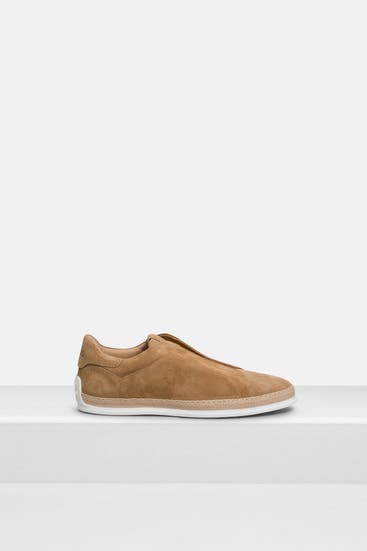 TOD'S - Leder-Sneaker taupe