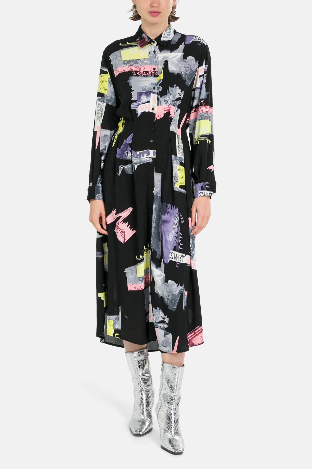 DESIGUAL Midikleid 'Percy' gemustert, Bild 1