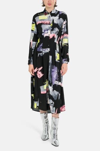 DESIGUAL Midikleid 'Percy' gemustert