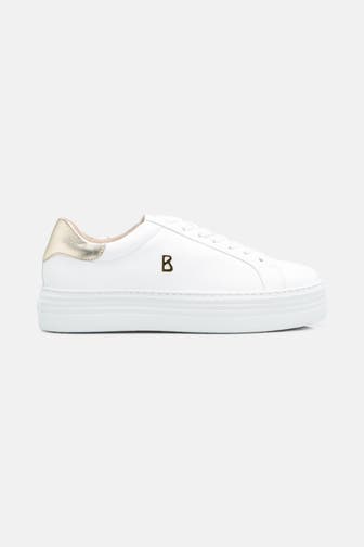 BOGNER Leder-Sneaker 'Orlando 10' weiß