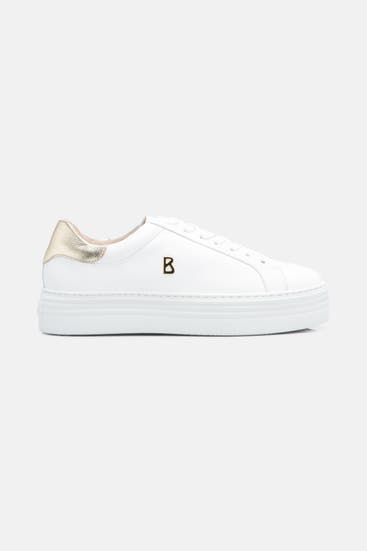 BOGNER - Leder-Sneaker 'Orlando 10' weiß