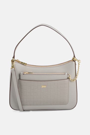 DKNY Schultertasche 'Simona' grau