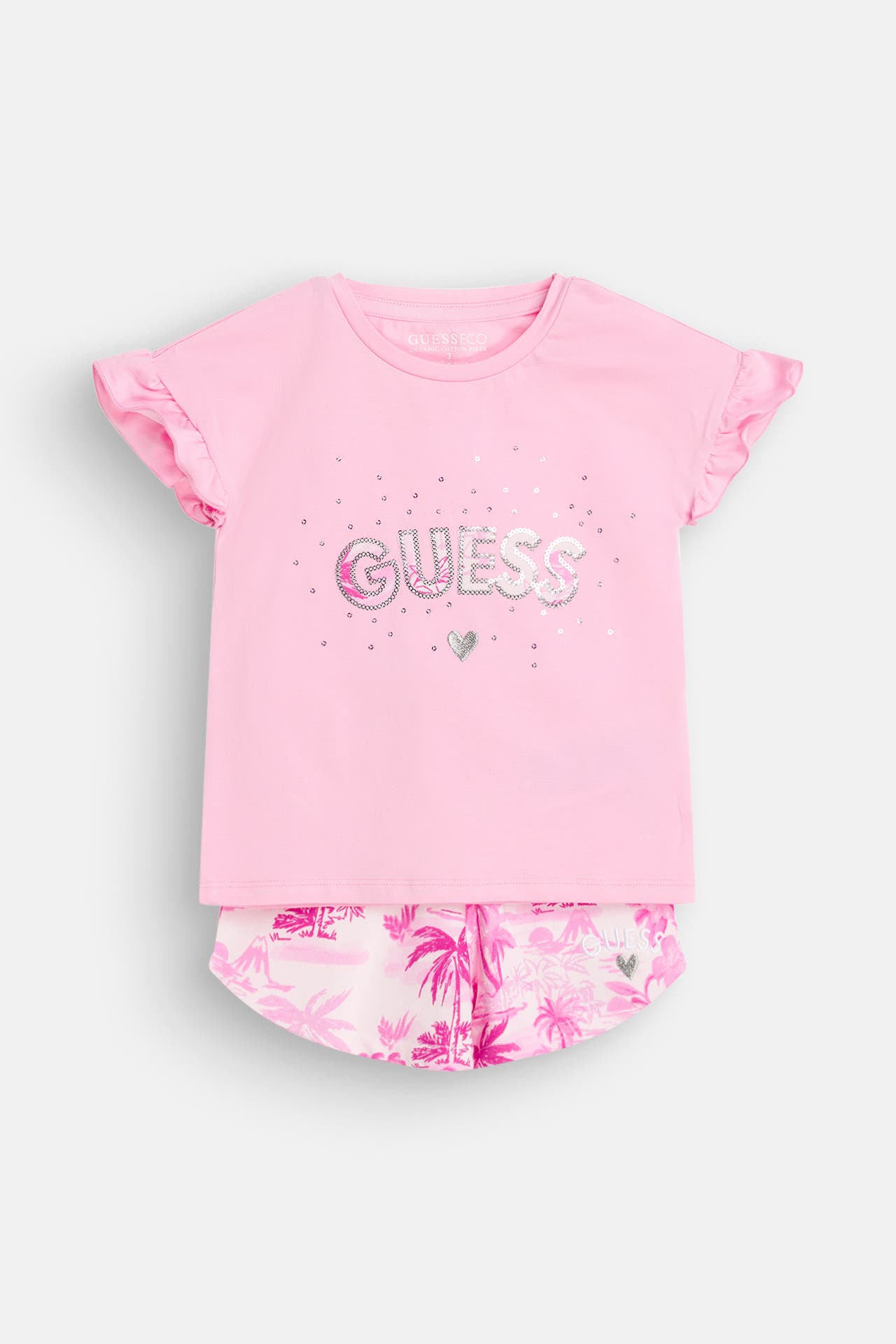 GUESS Set: T-Shirt und Shorts, Bild 1