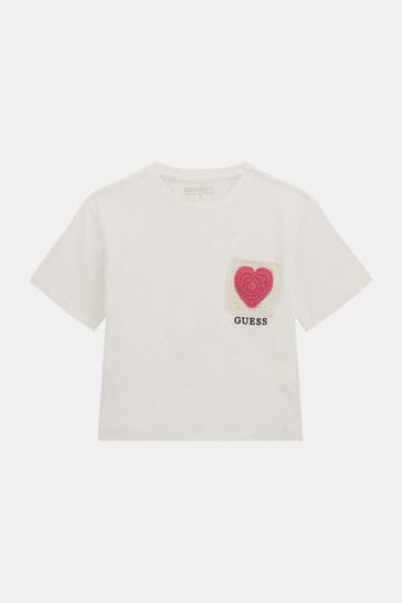 GUESS T-Shirt weiß