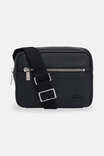 LACOSTE Umhängetasche schwarz
