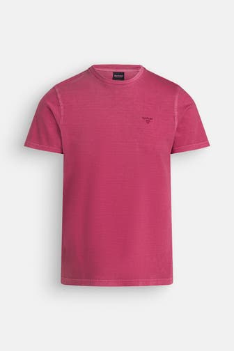 BARBOUR T-Shirt dunkelrot