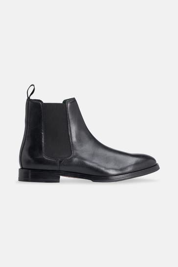 CLARKS Chelsea-Boots 'James' schwarz