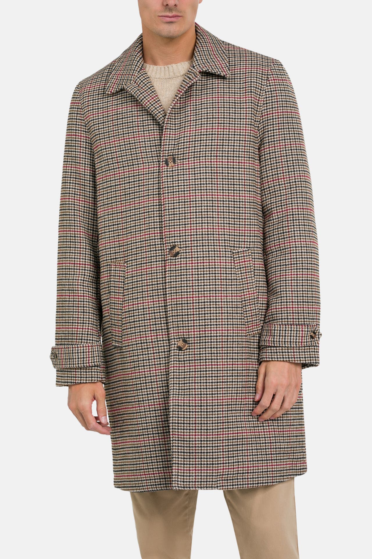 PEPE JEANS Mantel 'Thar' gemustert, Bild 1