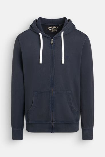 SUPERDRY - Sweatjacke dunkelblau