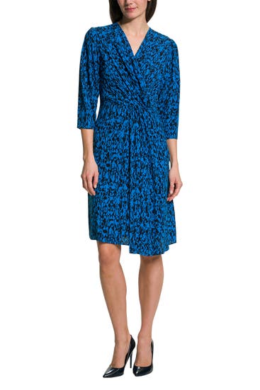BOSS - Kleid 'Danottea' gemustert
