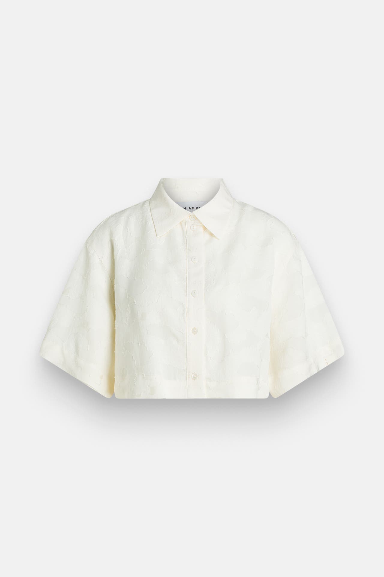 OH APRIL Kurzarm-Bluse creme, Bild 1