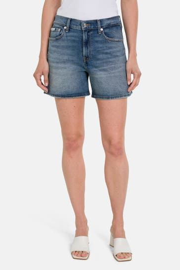 CK JEANS Jeansshorts dunkelblau