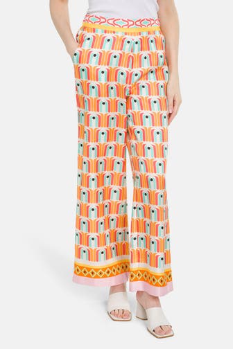 HERZENSANGELEGENHEIT Seidenhose gemustert