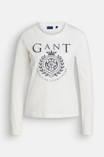 GANT Longsleeve weiß