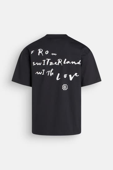 STRELLSON T-Shirt 'Thies' schwarz