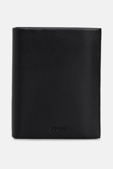 JOOP! Ledergeldbörse 'Ladon' schwarz