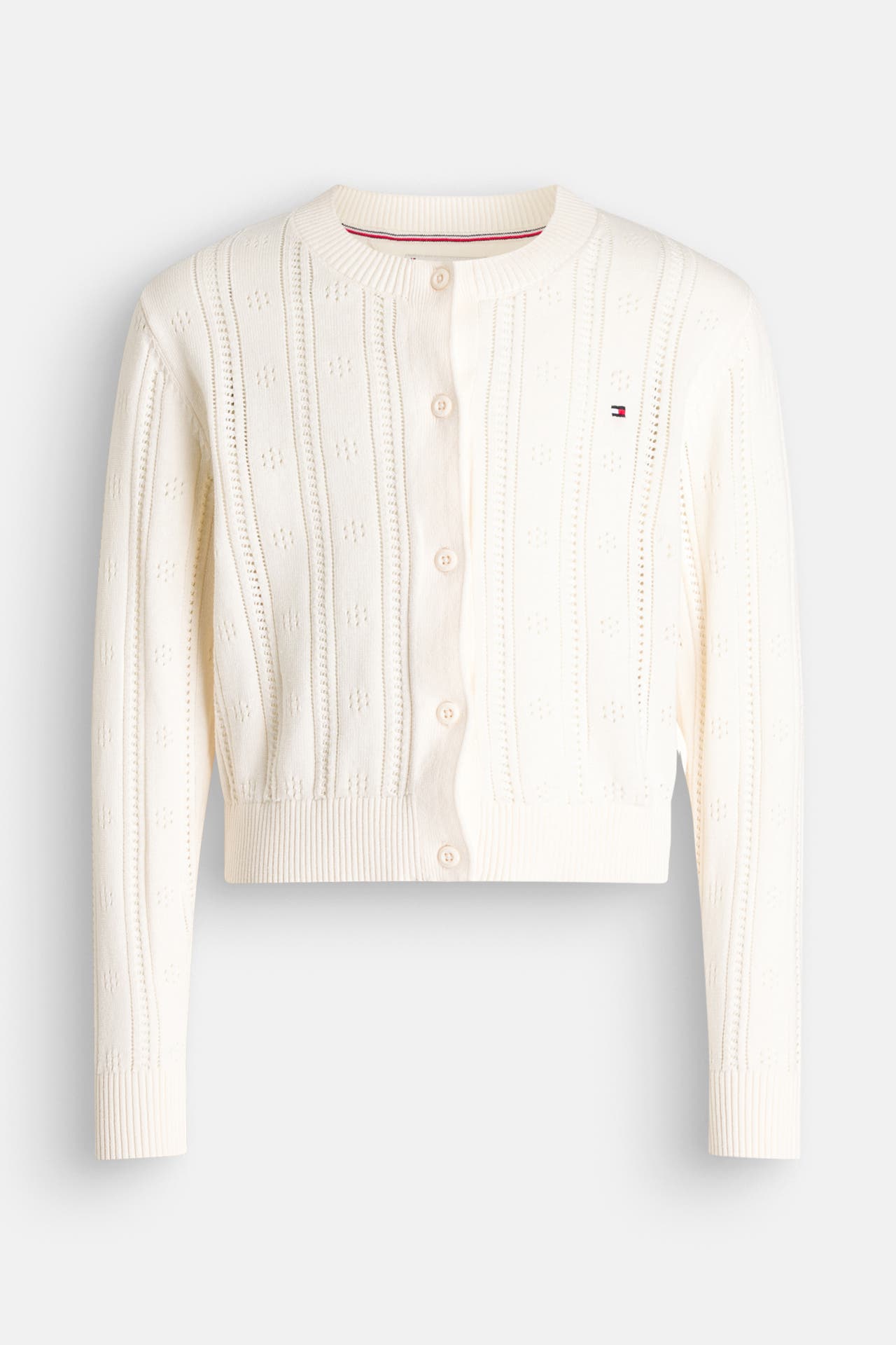 TOMMY HILFIGER Strickjacke creme, Bild 1