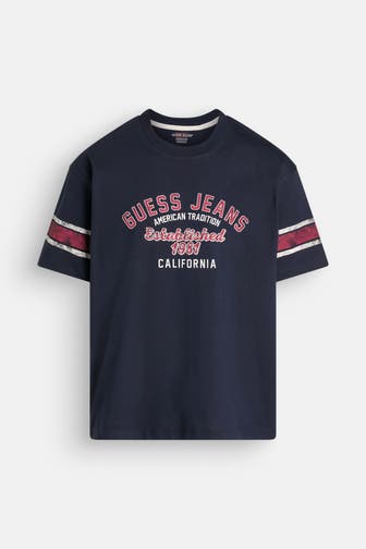 GUESS T-Shirt dunkelblau