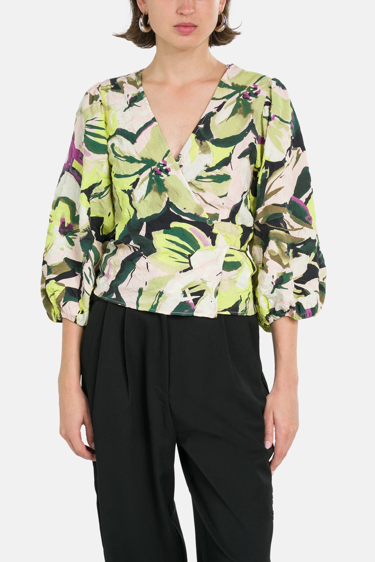DESIGUAL Casual-Bluse 'Darrell' gemustert, Bild 1