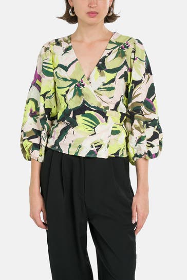 DESIGUAL Casual-Bluse 'Darrell' gemustert