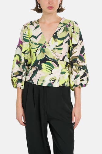 DESIGUAL Casual-Bluse 'Darrell' gemustert