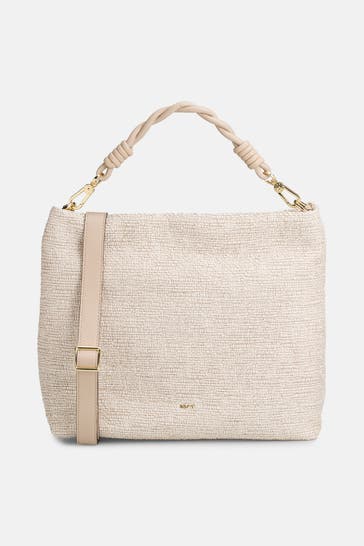 ABRO Schultertasche beige