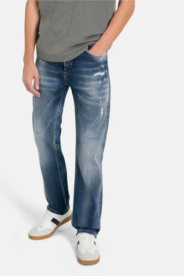 ELIAS RUMELIS Jeans blau straight