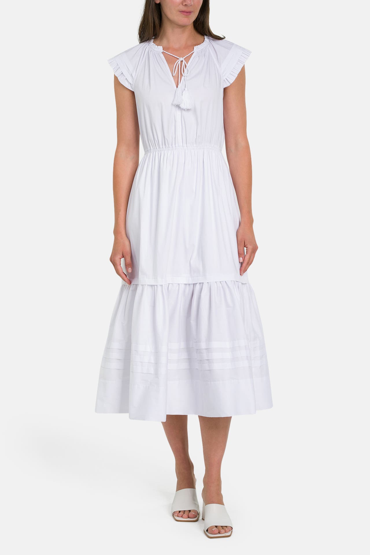 CLAIRE LUISE Kleid weiß, Bild 1