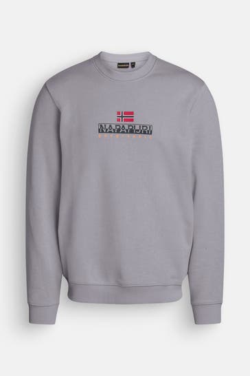 NAPAPIJRI Grey Sweat Shirt