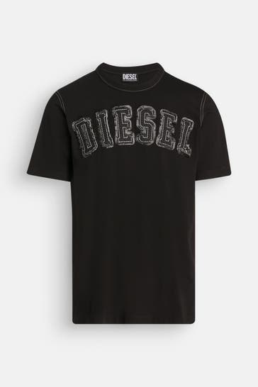 DIESEL T-Shirt schwarz