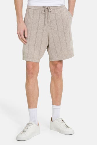 COLOURS & SONS Leinenmix-Shorts beige