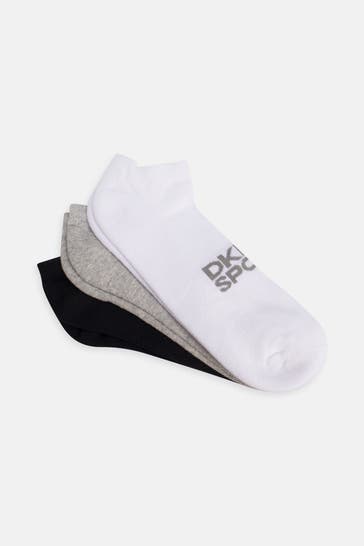 DKNY 3er-Pack Strümpfe 'Lakeview' mehrfarbig