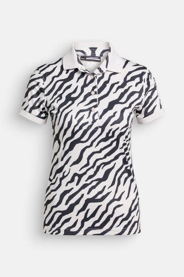 J.LINDEBERG SPORTSWEAR Polo-Shirt gemustert