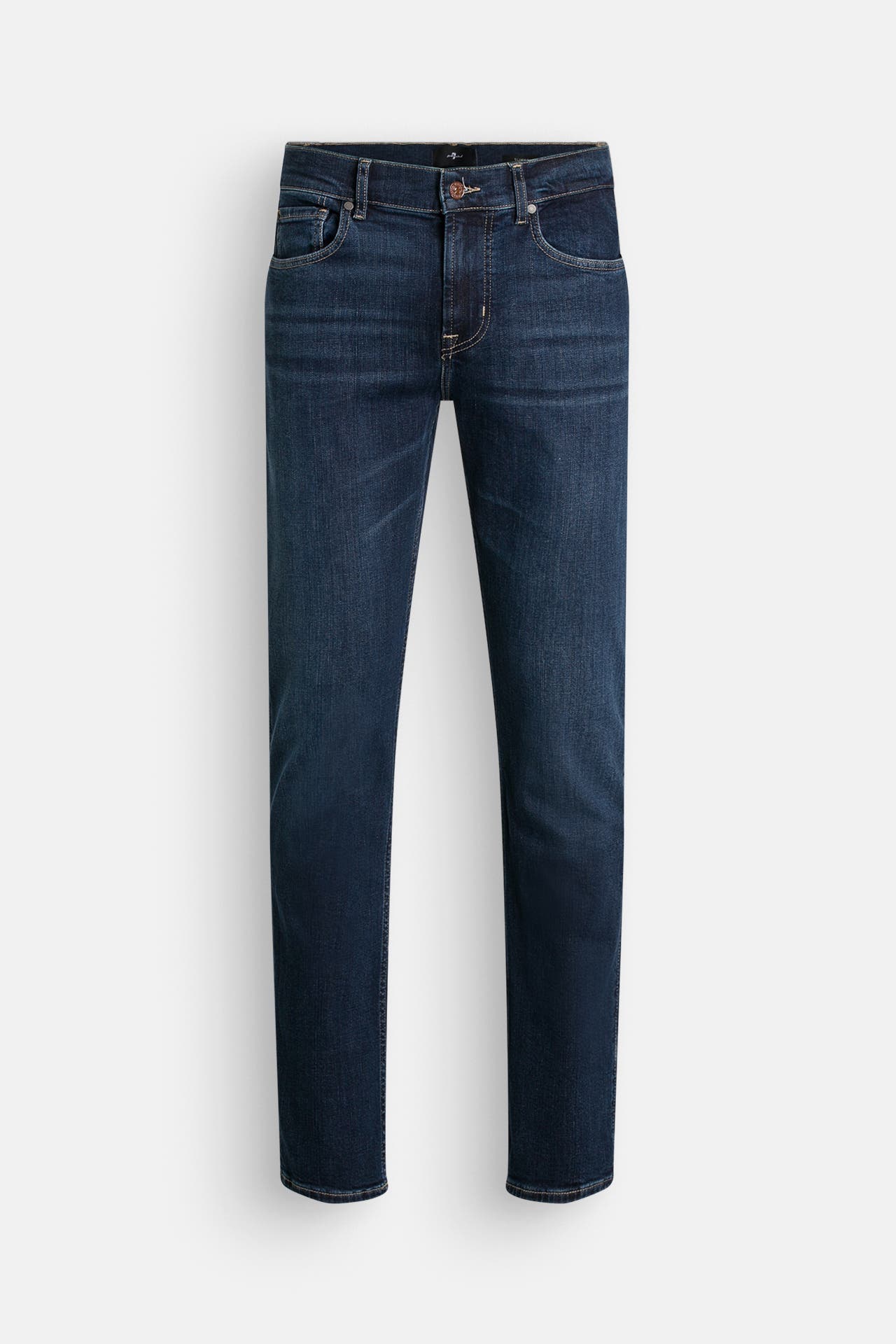 7 FOR ALL MANKIND Jeans dunkelblau slim, Bild 1