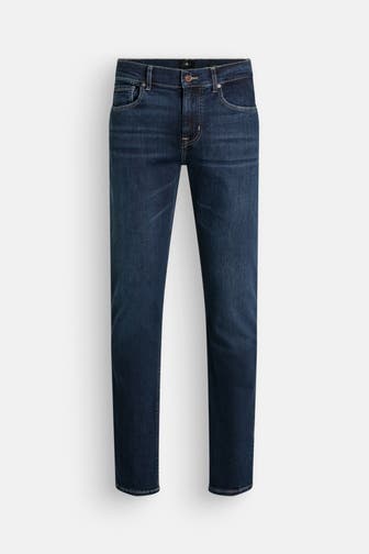 7 FOR ALL MANKIND Jeans dunkelblau slim