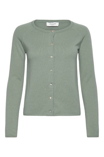 ROSEMUNDE Kaschmirmix-Cardigan jade