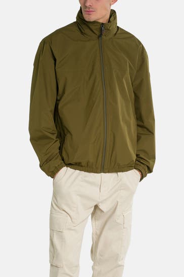 NAPAPIJRI 'Cloudy' olive-coloured lightweight jacket