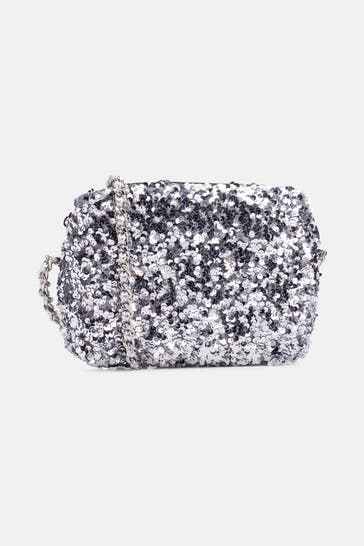 ABRO Umhängetasche silber