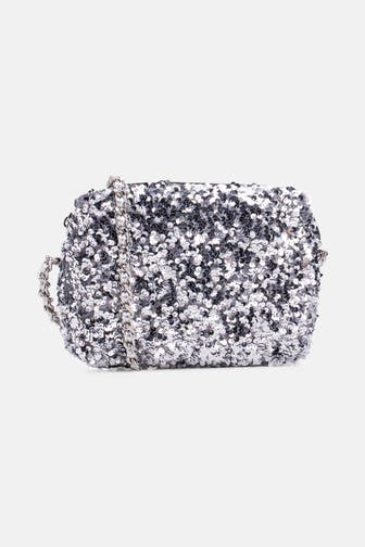 ABRO Umhängetasche silber