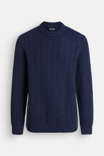 BARBOUR Wollmix-Pullover 'Cleveland' dunkelblau